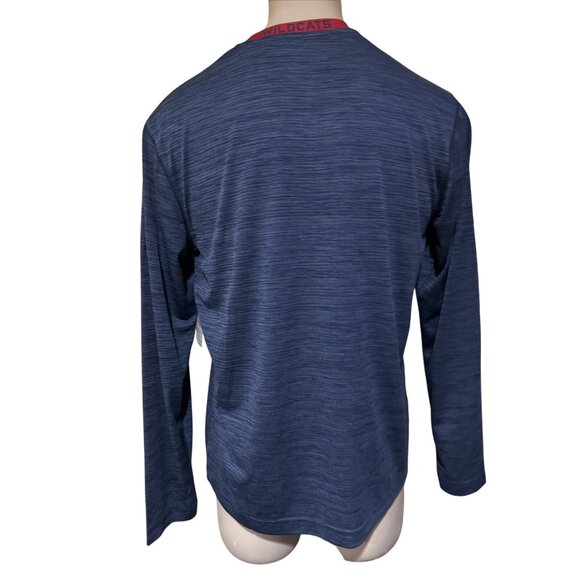 Arizona Wildcats Colosseum Long Sleeve Shirt Men's Blue Gray L New - Picture 6 of 9